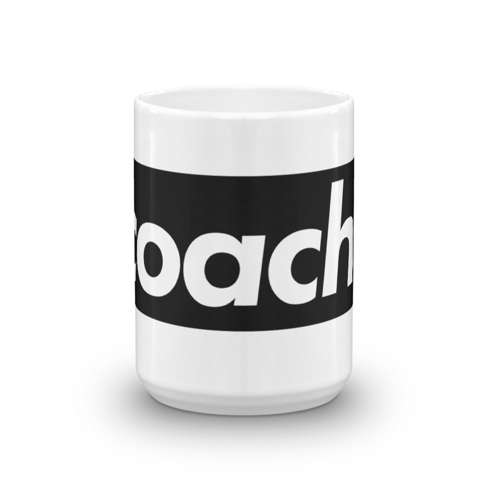 coach. coffee mug